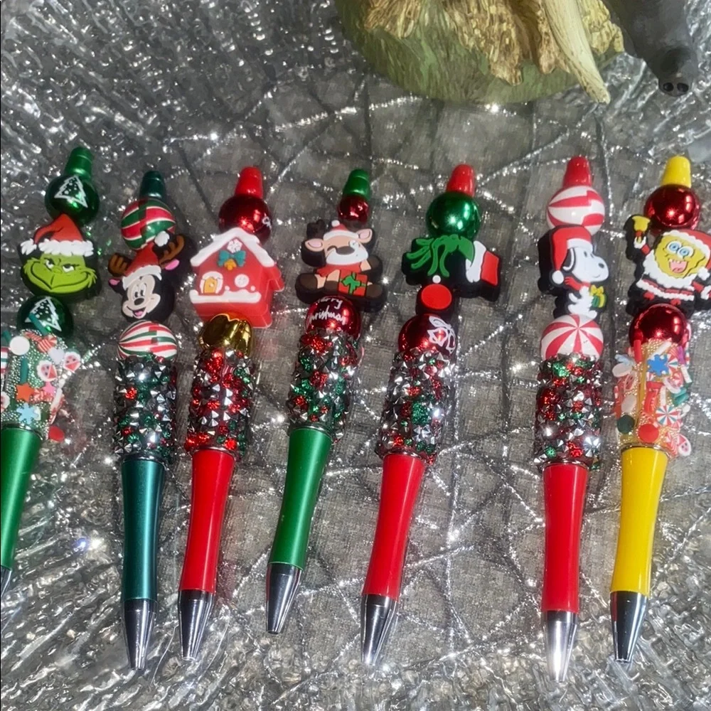Festive Christmas Themed Pens